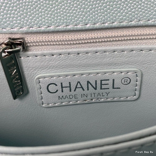 First Bag Ru BAG CHANEL FLAP WITH HANDLE TOP 0822